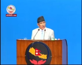 दुई दलको मिलोमतोले संसद ‘विचौलियाको खेलमैदान’ बन्दैछः अध्यक्ष दाहाल